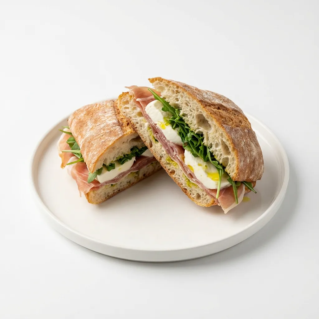 Panino Crudo & Bufala