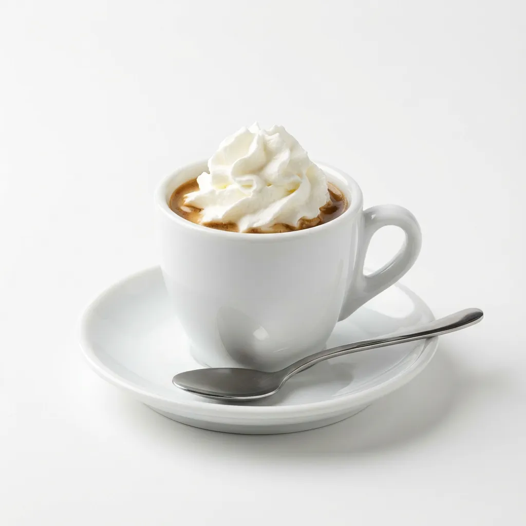 Caffè Espresso Regular con Panna