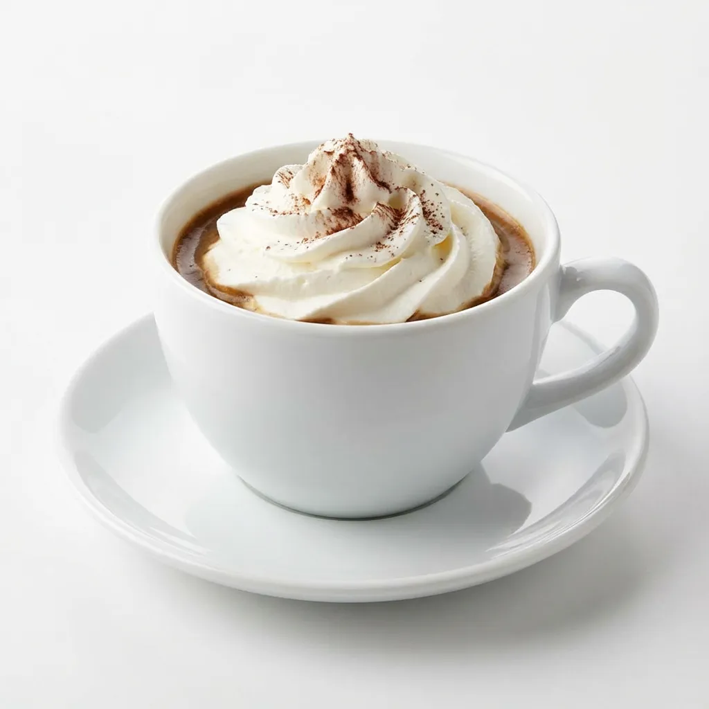 Caffè Espresso Large con Panna 