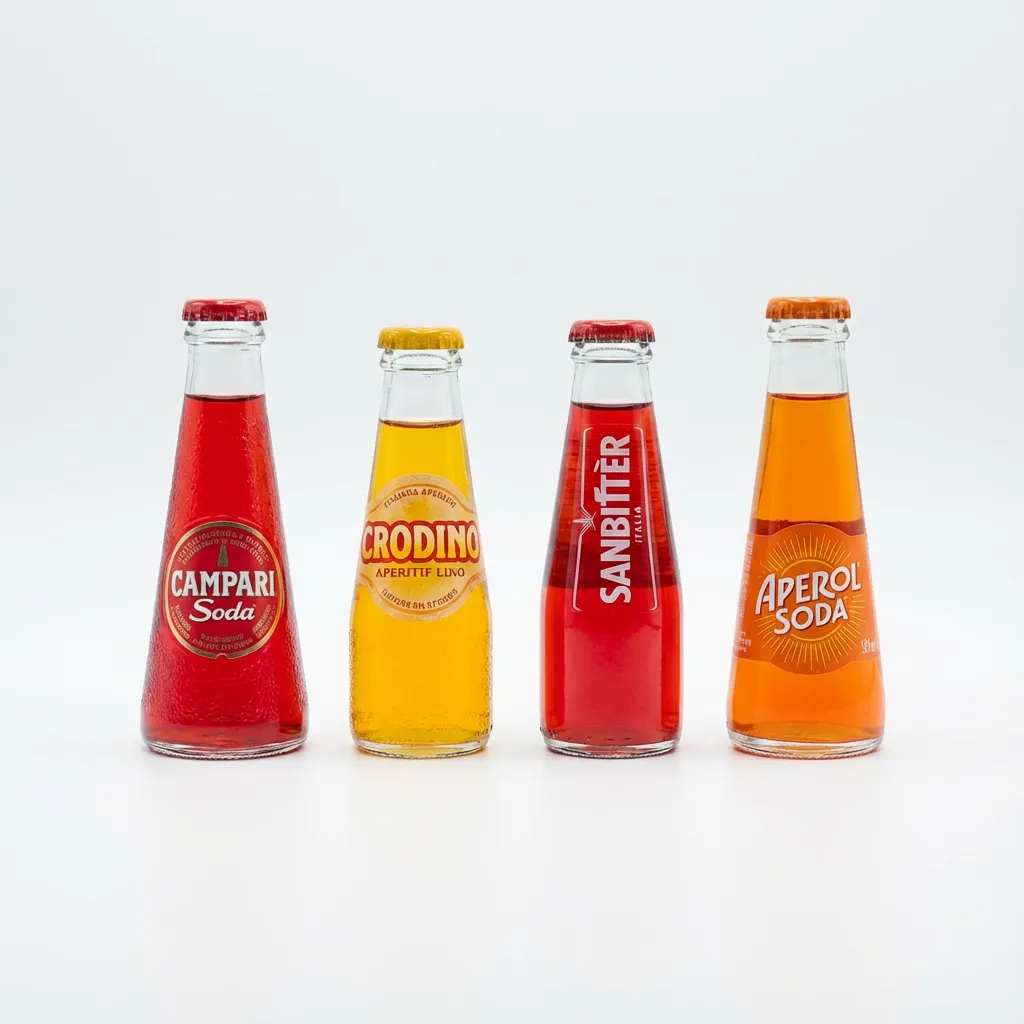 Aperitivo - Campari Soda - Crodino - Sanbitter - Aperol Soda