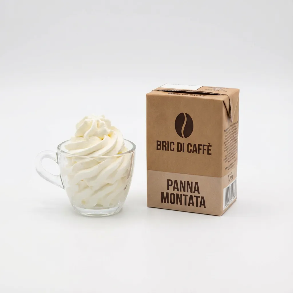 Panna Montata + Bric di Caffè