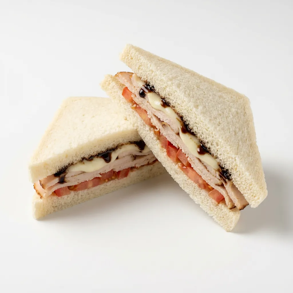 Tramezzino Tacchino, Balsamico, Nuvola Galbani, Pomodoro