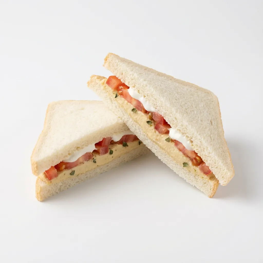 Tramezzino veggie (Hummus, Timo, Origano, Panna Acida)