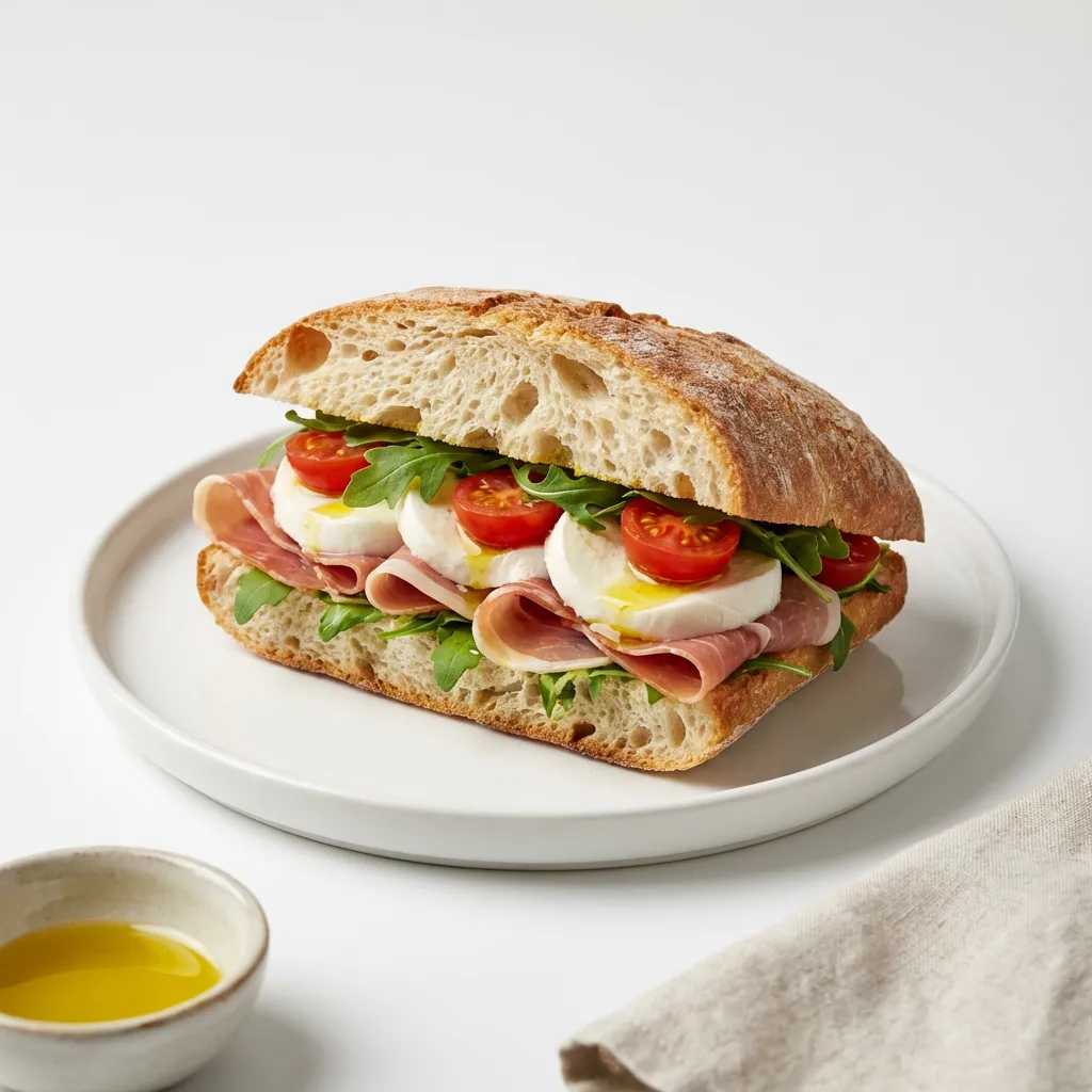 Panino formaggio-salame